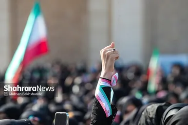 تشییع پیکر دو دانشجوی شهید حافظ امنیت در دانشگاه فردوسی