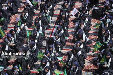 گزارش تصویری | آیین آغاز سال تحصیلی جدید در حرم مطهر رضوی
