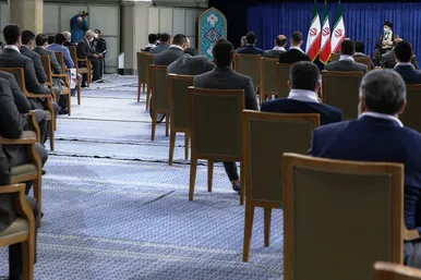 دیدار قهرمانان المپیک و پارالمپیک ایران در بازی‌های ۲۰۲۰ توکیو با رهبر معظم انقلاب