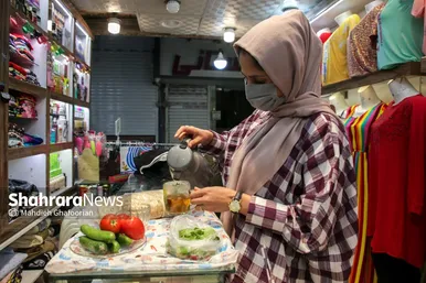 سفره های افطار ساده