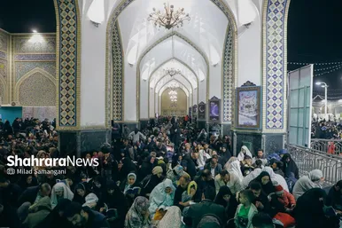 گزارش تصویری | مراسم احیای دومین شب قدر در حرم مطهر امام رضا (ع)