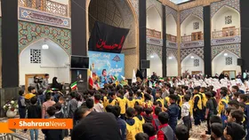 برگزاری مراسم غنچه&zwnj;های رضوی، شکوفه&zwnj;های حسینی شهر مشهد در حرم مطهر رضوی