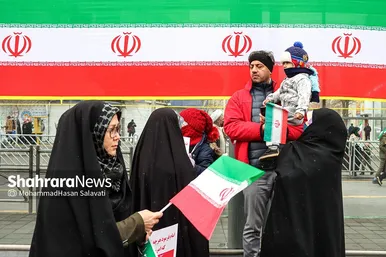 حضور باشکوه مردم مشهد در راهپیمایی ۲۲ بهمن -۳