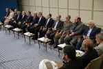 دیدار رئیس جمهور و اعضای هیئت دولت چهاردهم با رهبر معظم انقلاب | آیت‌الله خامنه‌ای: رئیس‌جمهور برای انتخاب وزیران با من مشورت کردند|حتماً به میان مردم و به سفر‌های استانی بروید+ فیلم و عکس