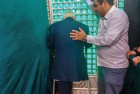 روایتی از زیارت شماری از جانبازان کانادین | پا به پای عشق در حریم یار