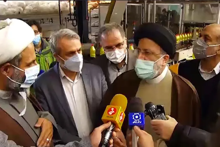 رئیسی: واگذاری کارخانه مشروط به بکارگیری کارگران و تولید است + فیلم