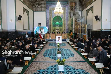 گزارش تصویری | جزء خوانی قرآن کریم در حرم امام رضا (ع)