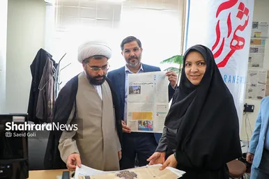 بازدید اعضای شورای اسلامی شهر مشهد از روزنامه شهرآرا