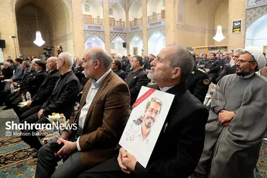مراسم آغاز عملیات احداث رواق مبارک امیرالمومنین علیه السلام در حرم رضوی