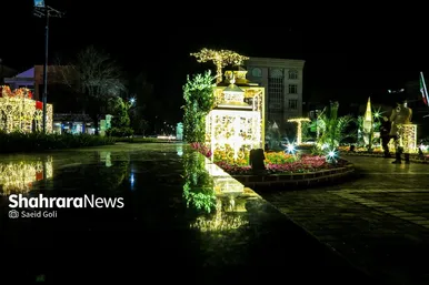 گزارش تصویری | المان‌های نوروزی ۱۴۰۴ در مشهد