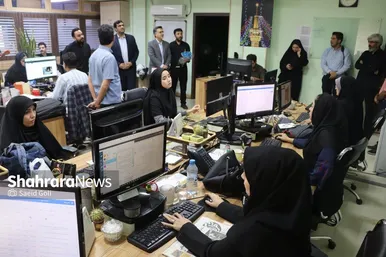 گزارش تصویری | بازدید مدیرکل امور اقتصادی و دارایی خراسان رضوی از موسسه شهرآرا