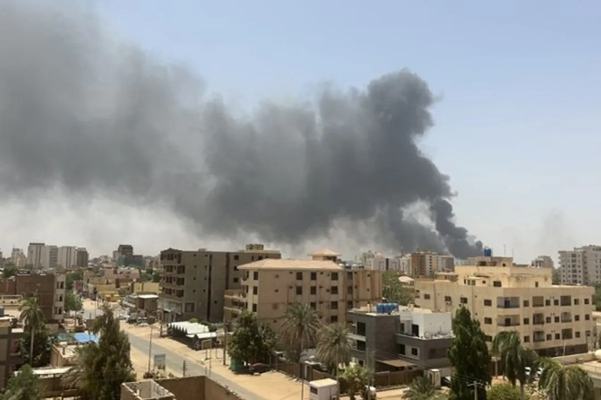 جنگنده ارتش سودان سقوط کرد