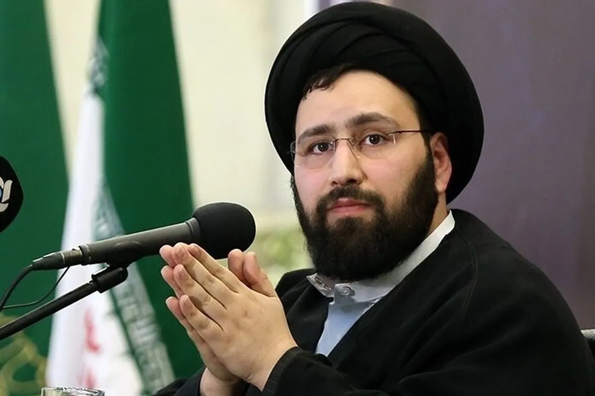 سیدعلی خمینی: مسئولی که در فکر انتقام رهبر شهید نباشد، به وجدانش شک کند | مذاکره به معنای صلح با آمریکا نیست + فیلم