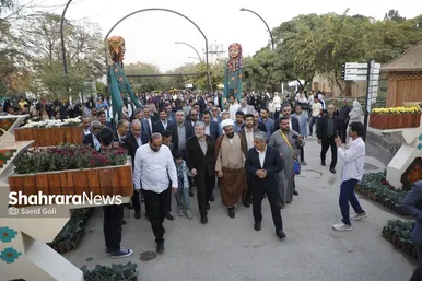 گزارش تصویری | افتتاح چهارمین جشنواره طعم و رنگ پاییز در باغ گیاه شناسی مشهد