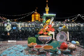 باران میهمان آسمان مشهد در لحظه تحویل سال | ۲۰۰۰ اسکان اضطراری برای زائران فراهم شده است