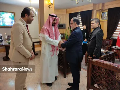 حضور سرکنسول کشور‌های خارجی، مسئولان و مدیران مشهد و خراسان رضوی در محل نمایندگی وزارت امور خارجه در شمال شرق کشور
