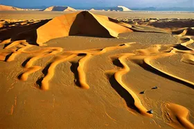 ویدئو| نمایی زیبا از کویر لوت