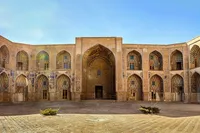 مدرسه غیاثیه خرگرد، تابلوی تمام‌نمای معماری خراسان