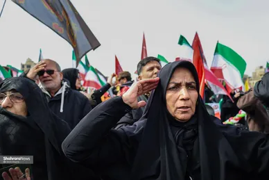 گزارش تصویری | راهپیمایی روز قدس ۱۴۰۴ در مشهد-۲