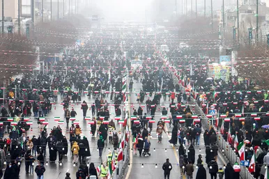 راهپیمایی 22 بهمن در مشهد 3