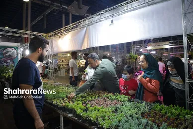نوزدهمین نمایشگاه بین‌المللی گل و گیاه و محصولات بانوان کارآفرین سراسر کشور در مشهد