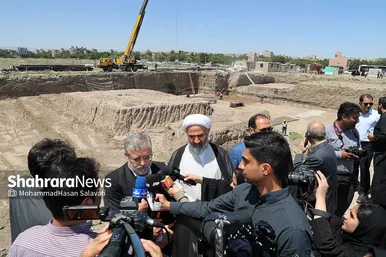 عکس‌هایی از آغاز عملیات اجرایی و افتتاح ۳۳ پروژه شهری در منطقه ۳ شهرداری مشهد