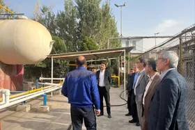 تجهیز نخستین واحد تولیدی شهرک صنعتی توس مشهد به تأسیسات گاز مصنوعی برای ورود به فصل سرد ۱۴۰۵