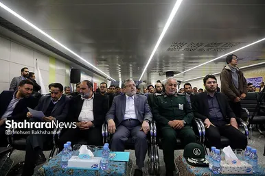 مراسم بهره‌برداری از دسترسی اصلی ایستگاه الندشت