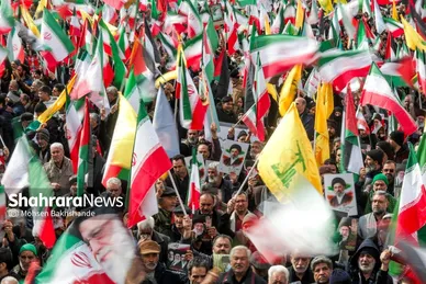 گزارش تصویری | راهپیمایی روز قدس ۱۴۰۴ در مشهد-۱