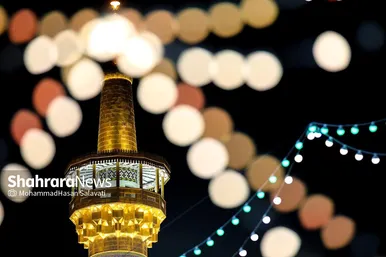 چراغانی و گل آرایی حرم مطهر رضوی در دهه کرامت