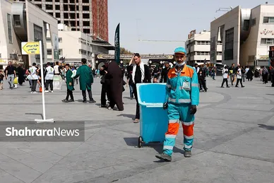 گزارش تصویری | موکب های خدمت رسان به زائران در روزهای پایان ماه صفر در عرصه میدان شهدا مشهد