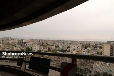 گرد و خاک صبح‌گاهی در مشهد