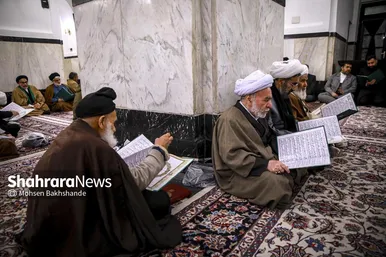گزارش تصویری | مراسم ترحیم مرحوم آیت‌الله محمدهادی عبدخدایی در حرم مطهر رضوی