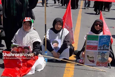 گزارش تصویری | چند قطره دریای سیل خروشان مردم در مراسم تشییع پیکر رهبر شهید