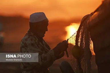 صید ماهی در مازندران