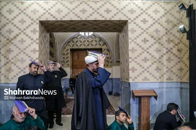 گزارش تصویری | مراسم احیا ویژه ناشنوایان در شب‌ بیست یکم ماه مبارک رمضان