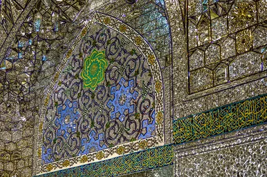 تبلور معماری ایرانی، اسلامی در حرم رضوی