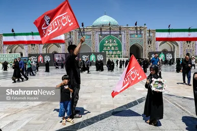 گزارش تصویری | مشهد در انتظار وداع با رهبر شهید