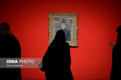 عکس‌هایی از نمایشگاه «چشم در چشم: پرتره در هنر مدرن و معاصر»