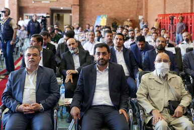 رژه ناوگان خودرویی آتش نشانی مشهد