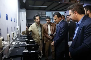گزارش تصویری | سفر معاون علمی رییس جمهور به نیشابور