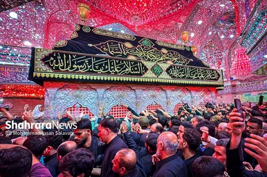 گزارش تصویری | حال و هوای کربلای معلی در شب جمعه ، شب زیارتی سیدالشهدا (ع)، در آستانه اربعین حسینی