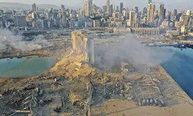 فیلمی جدید از لحظه انفجار بیروت
