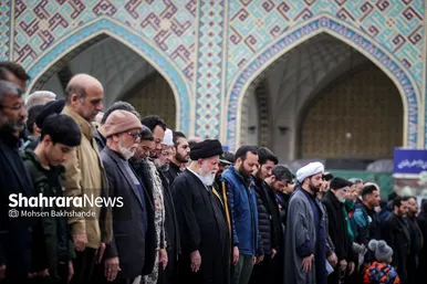 گزارش تصویری | مراسم تشییع پیکر ۸ شهید اقتدار ایران اسلامی در مشهد (۱۳ اسفند ۱۴۰۴)