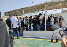 زمان آغاز تردد دریایی زائران اربعین از بندر خرمشهر به بصره اعلام شد