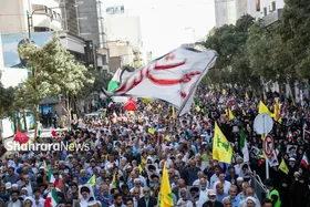راهپیمایی جمعه&zwnj;های &laquo;خشم و نصر&raquo; در مشهد برگزار شد (۴ مهر ۱۴۰۴)