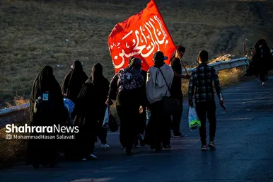 گزارش تصویری | زائران پیاده امام رضا (ع)