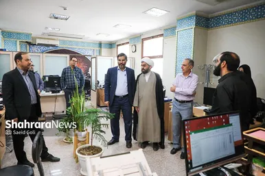 بازدید اعضای شورای اسلامی شهر مشهد از روزنامه شهرآرا