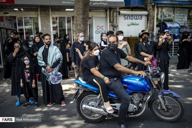 کاروان نمادین اسرای کربلا «بنی اسد»