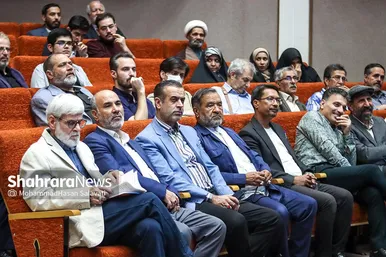 گزارش تصویری | آیین نکوداشت مجید نظافت‌یزدی و ابوطالب مظفری در مشهد
